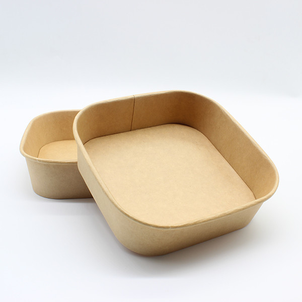 Eco-Conscious Choice For Parties Events And Home Dining 750ml kraft Paper Bowls