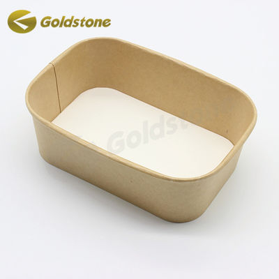 650ml Rectangular Paper Bowls Versatile And Practical For Serving Generous Portions Support Customization