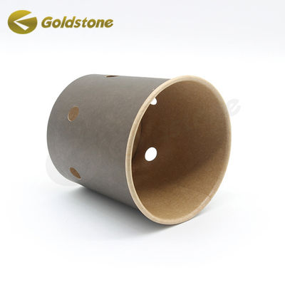 Dark Brown Biodegradable Chicken Paper Popcorn Bucket For Sustainable Businesses