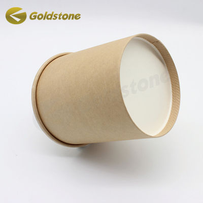 Custom Branding Paper Yogurt Cup Eco Friendly Custom Logo Ice Cream Cups For Hot Drinks
