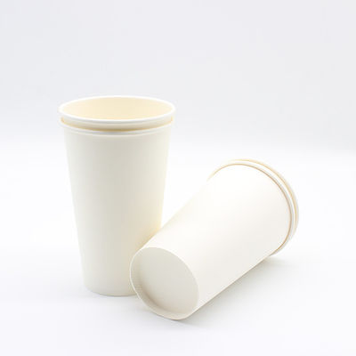 Round Paper Cup for Milk Tea Leak-proof and Eco-friendly