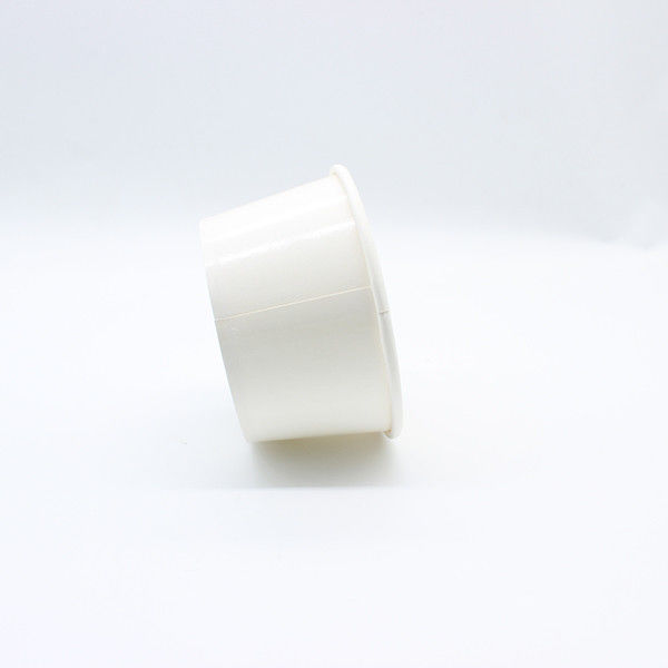 Eco Friendly Paper Bowls White Square Bottom White Disposable Bowls For Hot Soup 3