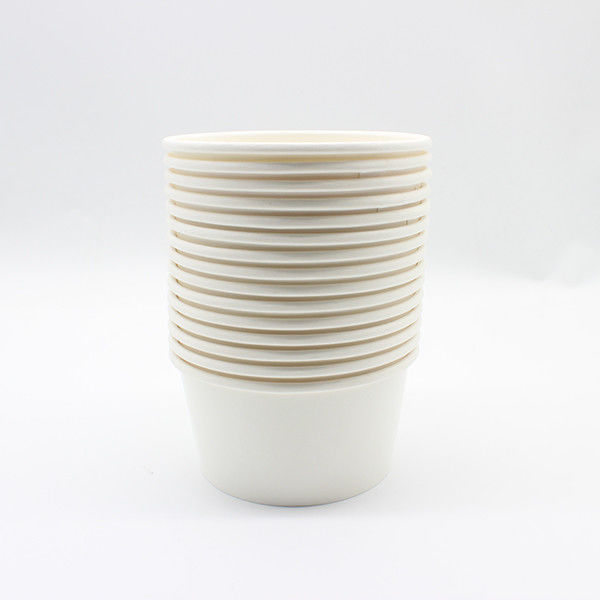 Sustainable White Kraft Paper Bowls For Environmentally Friendly Dining 0