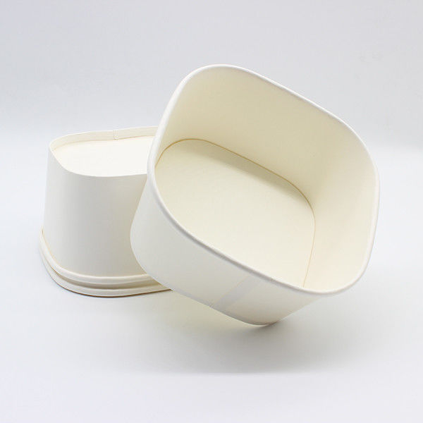 FDA Square Eco Friendly Takeaway Food Containers Customization Food Packaging Square Paper Bowl 1