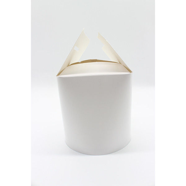 Leak Resistant Ice Cream Cup Paper Lid Disposable Cup Lids Tight Fitting 1