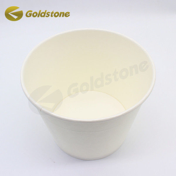 Plain Embossing Biodegradable Ice Cream Cups Recycled Paper Cups Eco Friendly 0